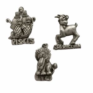 Pewter Zodiac Pendants (price is for 1 pendant)